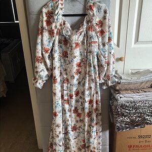 Floral Maxi Dress by The Drop